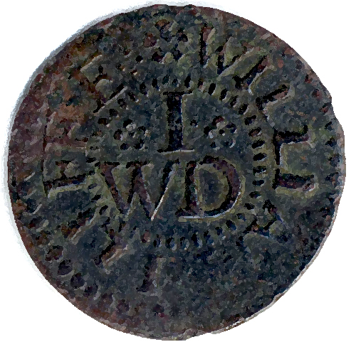 A token struck by Iliffe